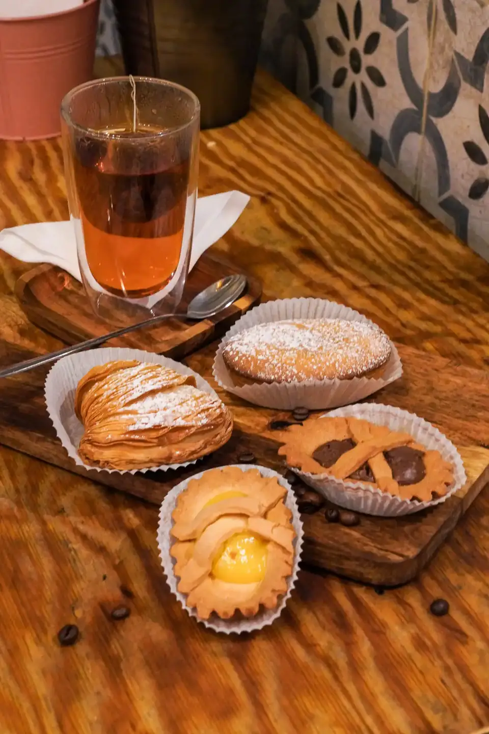 Sfogliatelle and Italian pastries
